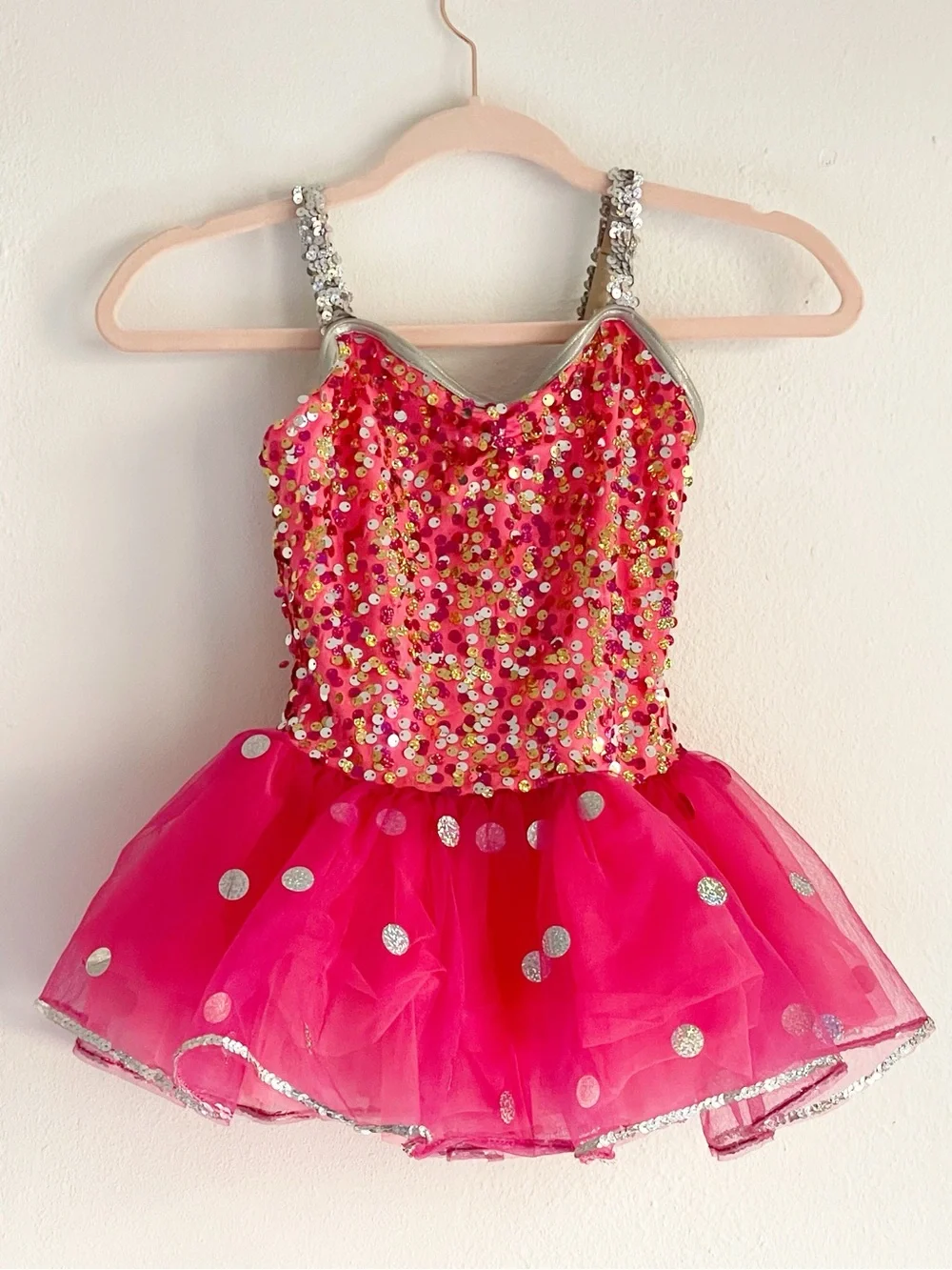 Weissman pink sequin